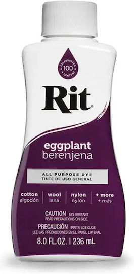 Rit Dye Vopsea Lichidă Universală Pentru Material Textil – Vinete 236ml