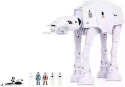 Jazwares Star Wars: Micro Galaxy Squadron - At-at Walker 'a Long Time Ago' With 5-pack Φιγούρες Δράσης (23cm)