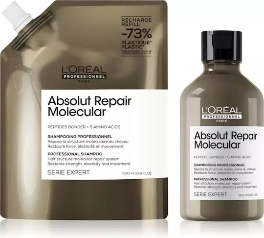 L’Oréal Professionnel Serie Expert Absolut Repair Molecular Ambalaj Convenabil Păr Deteriorat