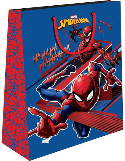 Diakakis Paper Gift Bag with Spiderman Theme 23x11x18cm