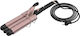Avizar 70w Multifunction Curling Iron 3 Ceramic Tourmaline Barrels Pink