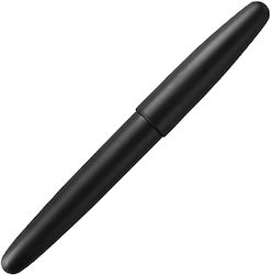Wancher Πένα Γραφής Medium Μαύρη με Μαύρο Μελάνι