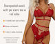 Sexy & Erotic 3-piece Lingerie Set Bra Garter B...