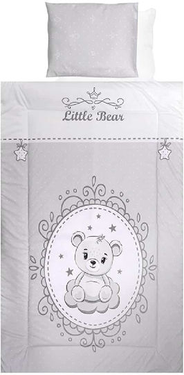 Lorelli Crib Set Little Bear Blue 4pcs