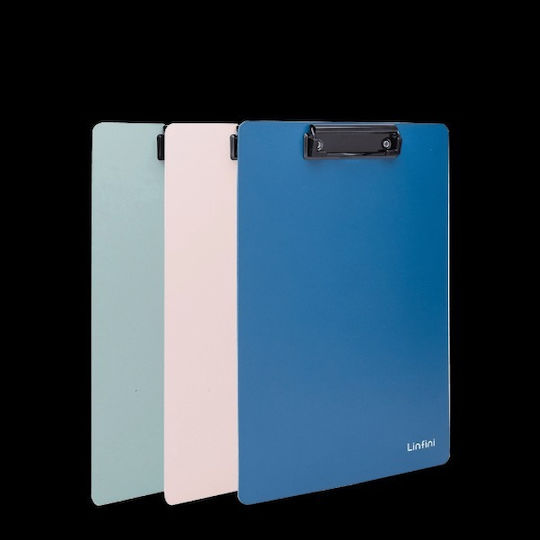Deli Seminar Clipboard PP A4 Linfini Ef403 Assorted 5 Pieces