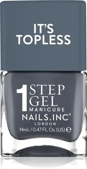 Nails Inc 1 Step Gel Glossy Σετ Βερνίκια Νυχιών Quick Dry Emily 14ml