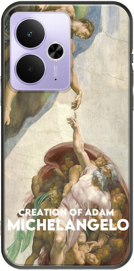 Michelangelo Realme 14t 5g Schwarze Tpu Mehrfarbige Silikon Handyhüllen