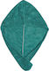Kentia Turquoise Microfiber Hair Towel 64x24cm