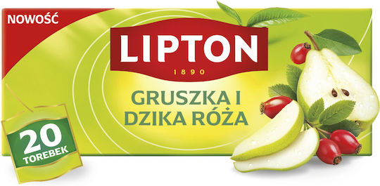 Lipton Birne Wild Rose Früchtetee 20 Taschen