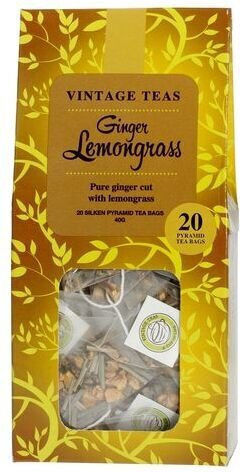 Herbal Tea Vintage Teas Ginger Lemongrass 20x2g