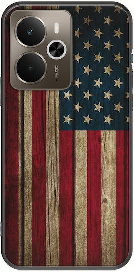 States Realme 14 5g Black TPU Black Silicone