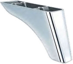 Dreamwell Πλαστικό Πόδι 15.2x11x11cm Ασημί