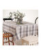 Malco Home Collection Tischdecke Grau 135x180cm