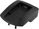 Avizar Charging Plate Sony Np-fm50 Fm70 Fm90 Compact Lightweight Batteries Black
