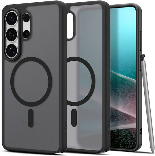 Spigen Ultra Hybrid Mag Back Cover Plastic / Silicone 2mm Frost Black (Galaxy S26 Ultra)