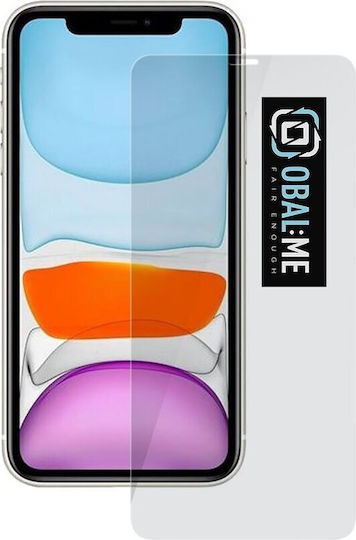 Obal:Me 2.5D 0.33mm Tempered Glass 10τμχ (Apple Iphone 11/xr)
