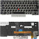 Spanish Laptop Keyboard Lenovo Thinkpad X280 20kf X390 20q1 20sc A285 20mw X395 20nl 20nm L13 Yoga 20r5 20r6 Gen 2 20vh X13 20t3 01yp080 ES with Pointer Backlight Black Silver Frame Code 40870essilbl