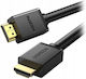 Ugreen Ugreen HDMI 1.4 High Speed 1080p 120Hz Cable HDMI Male - HDMI Male 30m Black