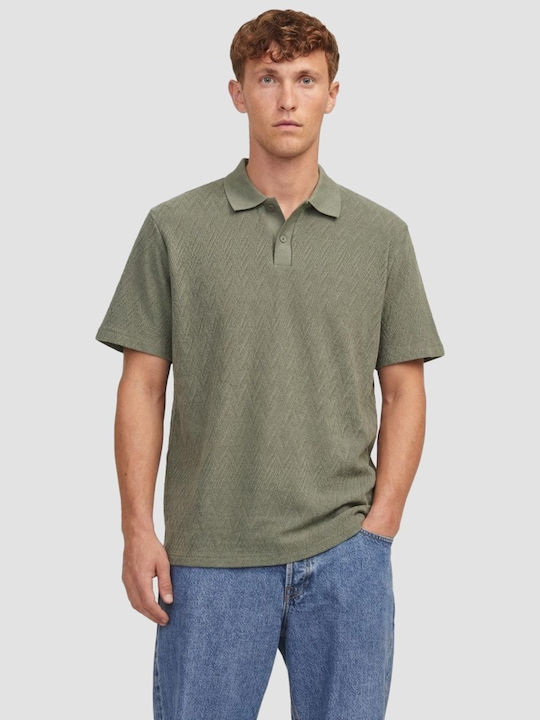 Jack & Jones Polo Short Sleeve Shirt Olive