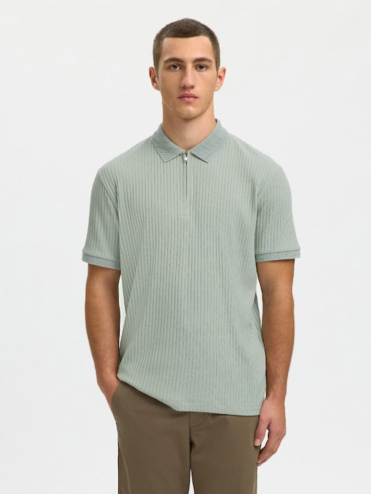 Selected Polo Μπλούζα Γκρι