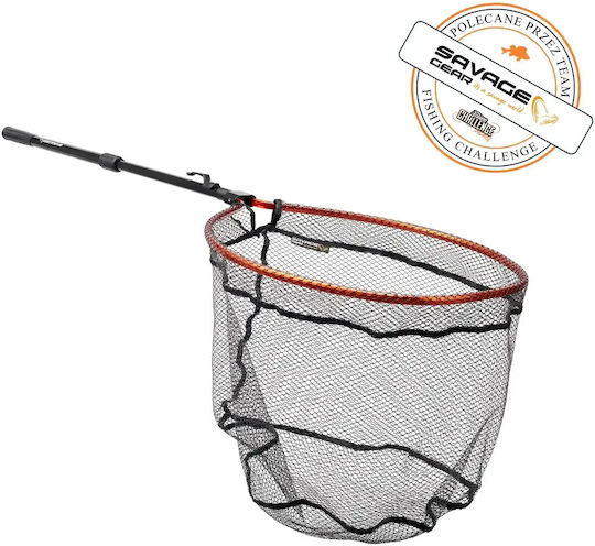 Landing Net Savage Gear Easy-fold Net M 70x58x48cm 98-154cm