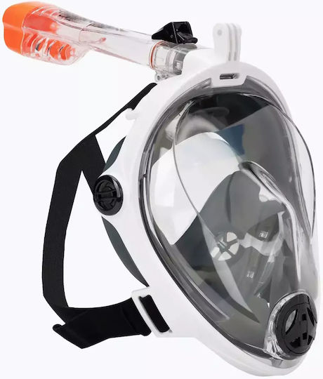 Aquaspeed Spectra 2.0 Diving Mask Silicone Full Face White
