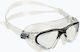 CressiSub Swimming Goggles For Adults With Anti-Glare Transparent Lenses