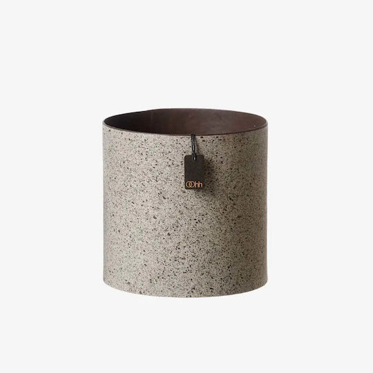 Phos & Gaia Gray Plant Pot