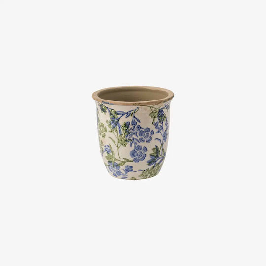 Phos & Gaia Ceramic Multicolour Plant Pot