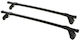 Hermes Car Roof Bars Gs1 125cm Set Kit S3290 Metallic Black
