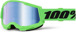 Μάσκα 100% Strata 2 Mirrored Lens Double Layer ...