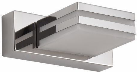 Spot Light Φωτιστικό Μπάνιου με Ενσωματωμένο LED και Ρυθμιζόμενο Λευκό Φως Ασημί