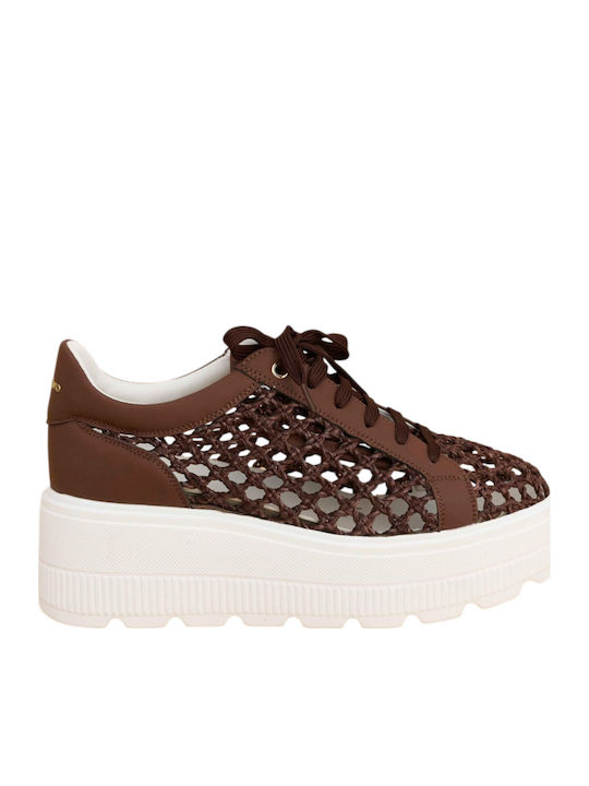 attrattivo Sneakers Καφέ
