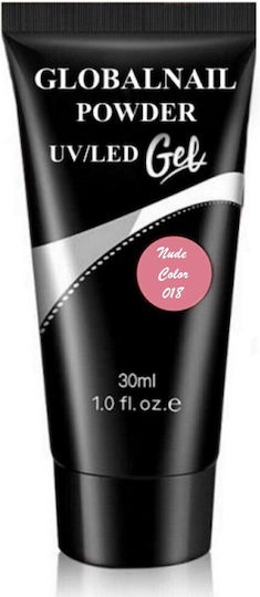 Gel Nude Farbe N 018 UV & Led Globalnail 30ml