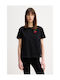 Women's Black T-shirt