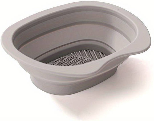 Silicone Accessory Zola Cleaning Makeup Brushes 14x11x4cm Gray
