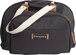 Baby on Board Diaper Bag-Changing Mat Gray