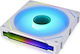 Lian Li Uni Fan SL-INF Wireless Reverse Blade Case Fan 140mm (1700rpm) with ARGB Lighting and 4-Pin PWM Connection White