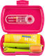 Magenta Curaprox Travel Set Teeth Tongue Gums S...