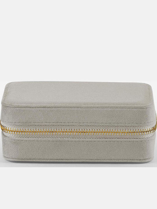 Velvet Travel Jewellery Box Bagbase Bg710 Moonstone