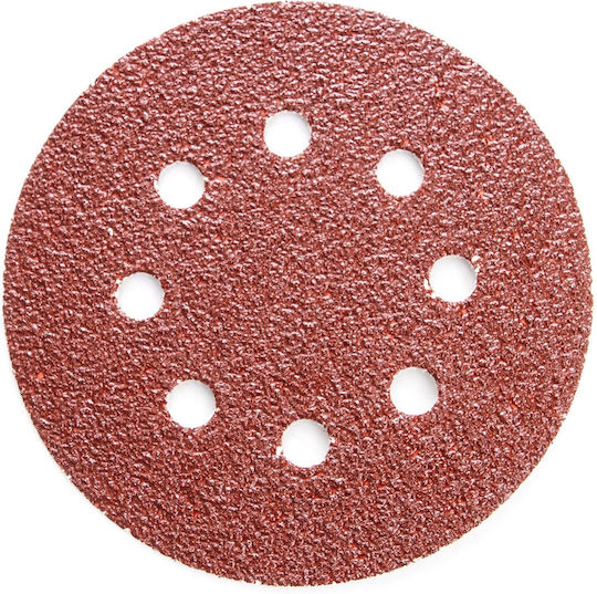 Forte Orbital Sander Sheet K40 with Holes 125x125mm Set 5 Pieces