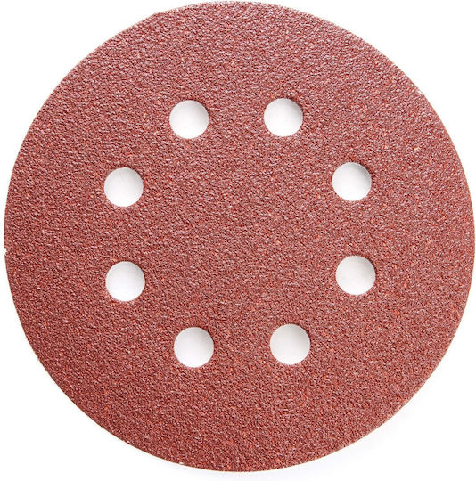 Forte Φύλλο Λείανσης Έκκεντρου Τριβείου 125x125mm Σετ 5τμχ