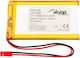 Akyga Li-Po Battery 3.7V 2500mAh 1S for RC Vehicle