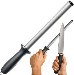Knife Sharpening Boards Diamond-coated File 30 Cm Length Hanger Stainless Steel Pp Plastic Gray Knife Sharpening Boards Diamond-coated File 30 Cm Length Hanger Stainless Steel Pp Plastic Gray