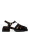 Women's Flat Sandals Black