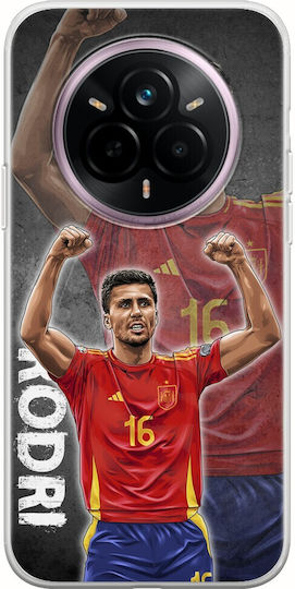 Euro 2024 Rodri Realme 14 Pro+ 5g Flexible Tpu Διάφανη Σιλικόνη