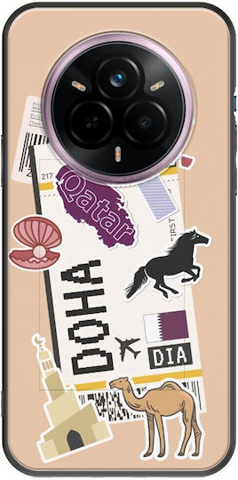 Ticket To Doha Realme 14 Pro+ 5g Black Tpu Μαύρη Σιλικόνη