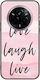 Love Laugh Live Realme 14 Pro+ 5g Black Tpu Black Silicone
