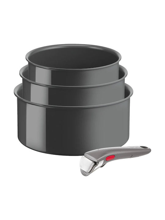 Tefal Ingenio Renew Set de Oale cu Acoperire Ceramică 4 Piese