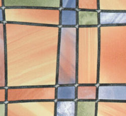 Αυτοκολλητο Φυλλο Βιτρω Τζαμι Barcelona Multi Coloured 67,5 Cm X 200 Cm